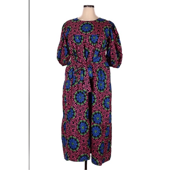 Elisamama Simi Dress Pop over Geometric print Size 2XL - Picture 2 of 15